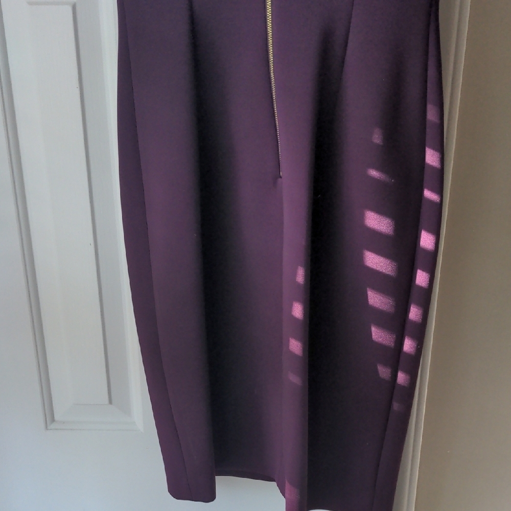 Purple Sleeveless Ruffle Top - Picture 5 of 5